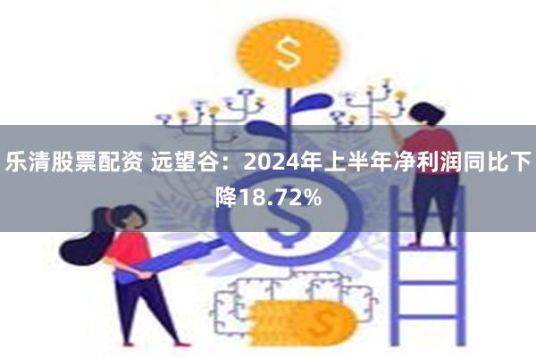 乐清股票配资 远望谷：2024年上半年净利润同比下降18.72%