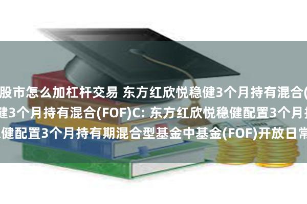 股市怎么加杠杆交易 东方红欣悦稳健3个月持有混合(FOF)A,东方红欣悦稳健3个月持有混合(FOF)C: 东方红欣悦稳健配置3个月持有期混合型基金中基金(FOF)开放日常赎回业务的公告